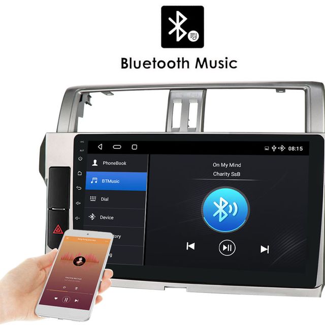 Radio Pantalla CARPLAY  para Toyota Land Cruiser