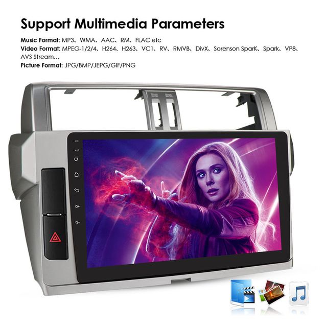 Radio Pantalla CARPLAY  para Toyota Land Cruiser