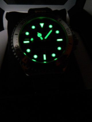 Orologio Uomo Automatico Acciaio 42mm Luminous  