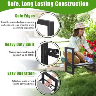 Banco de jardín plegable resistente