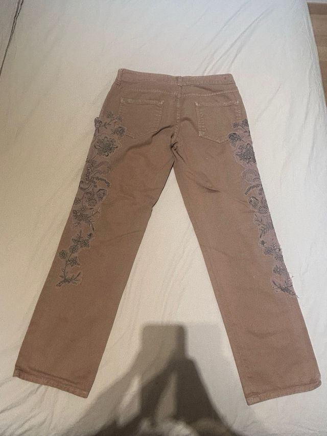 Jeans Just Cavalli marroni vita bassa slim