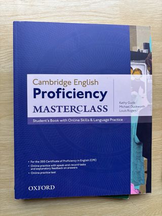 lote de libros para preparar el c2 de inglés 