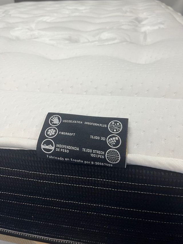 Letto e materasso pieghevoli viscoelastici 150x190