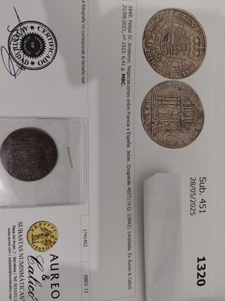 Jeton Felipe IV Amberes 1649