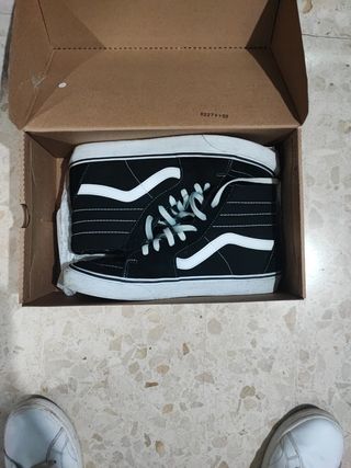 Zapatillas Vans Altas Negras