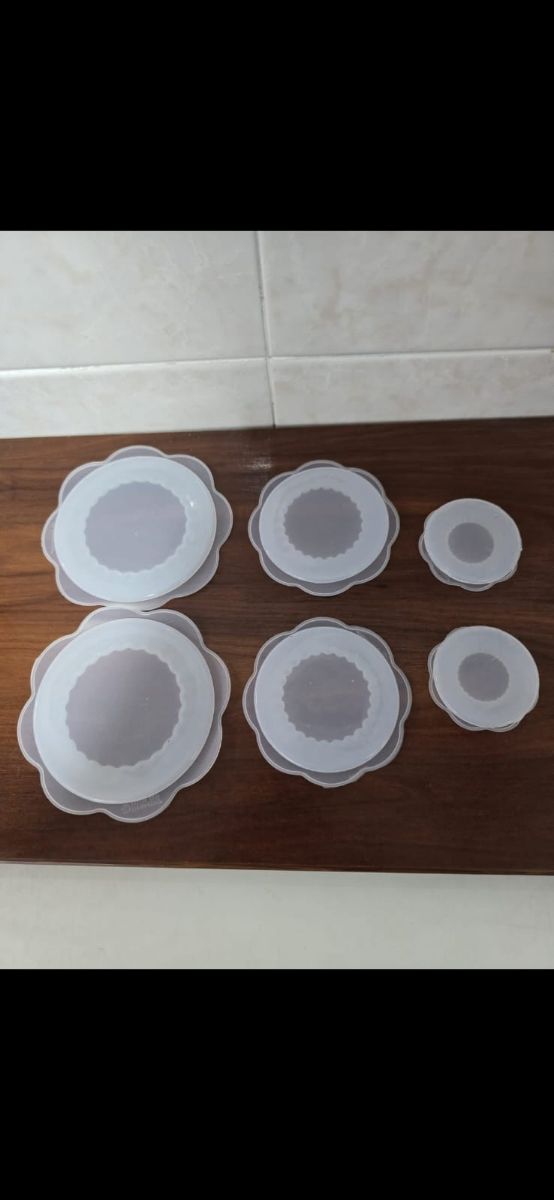 Set Tapas Silicona Reutilizables