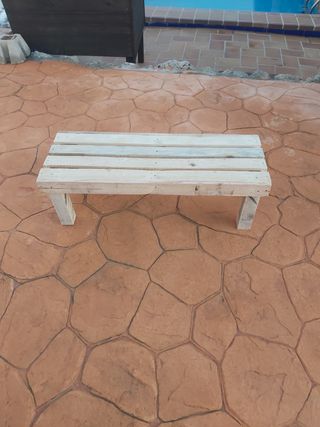 Banco de madera para pies de cama