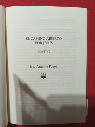 Libro El Camino Abierto por Jesús-Mateo 1