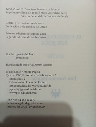 Libro El Camino Abierto por Jesús-Mateo 1