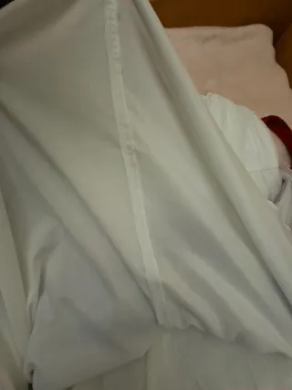 Vestido de Comunión Amaya  Blanco y lazo  Talla 12