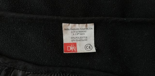 Cazadora trabajo Softshell Disvel Negra