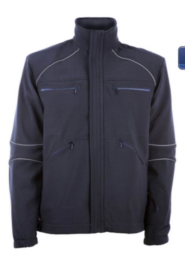 Cazadora trabajo Softshell Disvel Negra