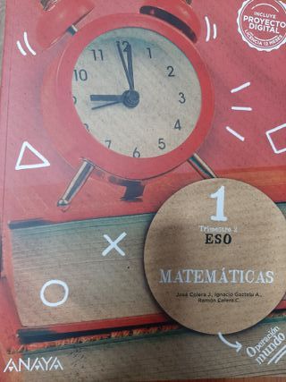 Matemáticas 1. Segundo Trimestre