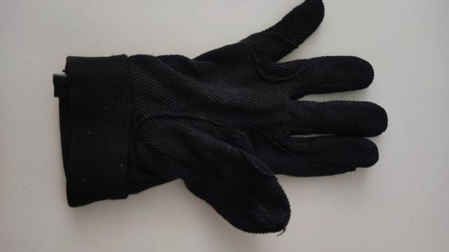 Guantes de hípica Fouganza negros