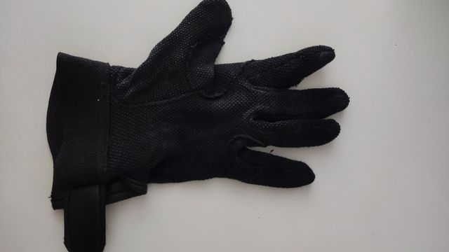 Guantes de hípica Fouganza negros