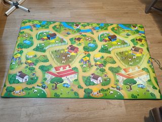Alfombra de Vinilo Granja Infantil