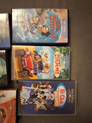 Películas VHS Disney Clásicos