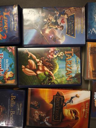 Películas VHS Disney Clásicos