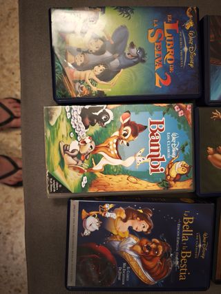 Películas VHS Disney Clásicos