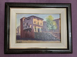 Cuadro paisaje Casa 