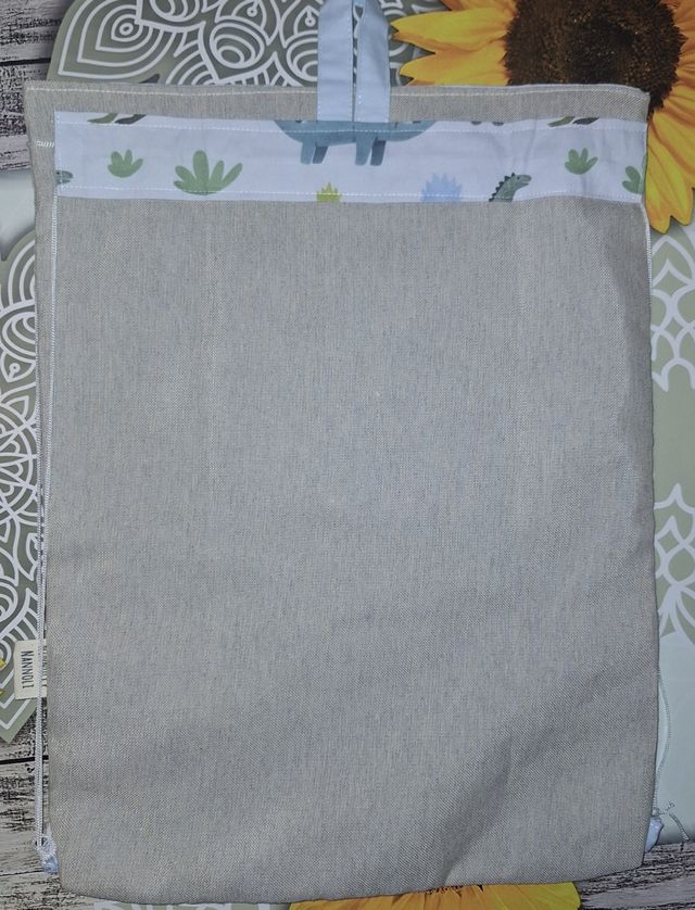 Sacca cambio asilo con lacci lunghi