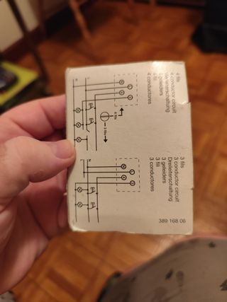 Reloj Temporizador Escalera 16A 230V