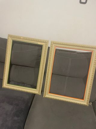 Marcos grandes dorados para fotos