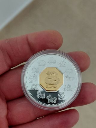 Moneda Canadá 2001 Año Lunar
Lamas Bolaños.