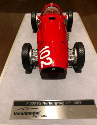 Ferrari 500F2 Tecnomodel 1/18 Scatola Farina