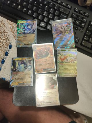 Lotto carte Pokemon EX