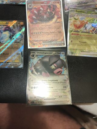 Lotto carte Pokemon EX