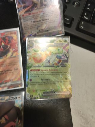 Lotto carte Pokemon EX