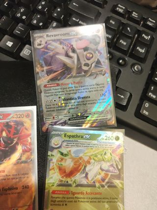 Lotto carte Pokemon EX