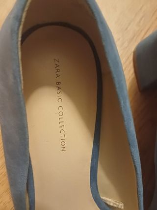 Zapatos de ante Zara