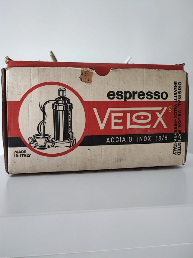 Caffettiera Espresso Velox Acciaio Inox 18/8