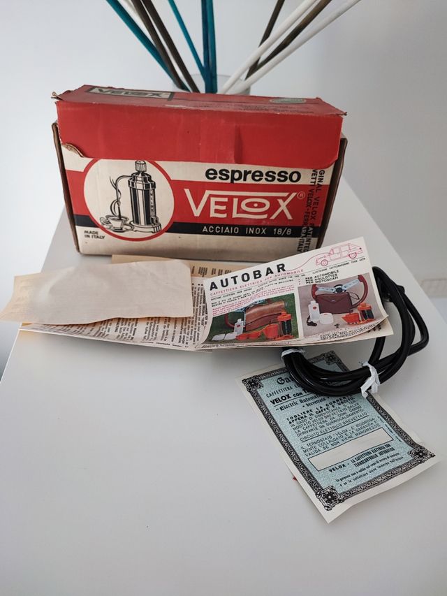 Caffettiera Espresso Velox Acciaio Inox 18/8