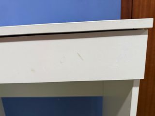 Tocador blanco con espejo d ikea