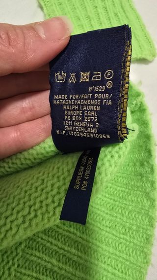 Jersey Polo Ralph Lauren xs