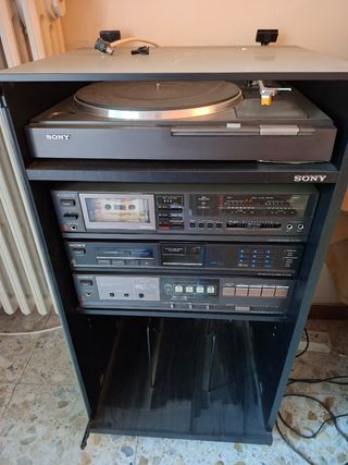 Tocadiscos Sony Negro