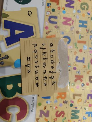 Puzzle El Abecedario Diset Educativo +4 Años