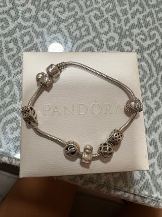 Pulsera Pandora Plata con Caja