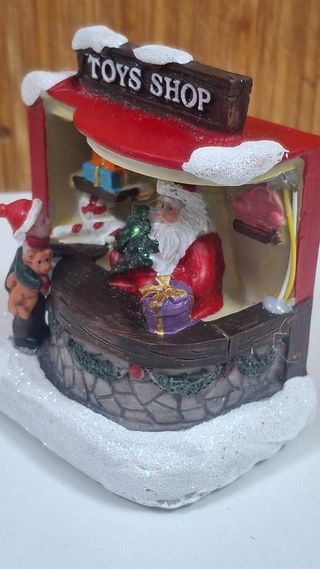 Figura Navideña Tienda de Juguetes