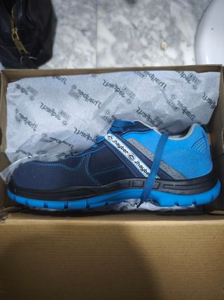 Zapatos de seguridad Jhayber azules