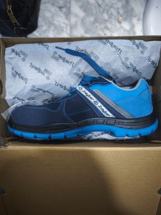 Zapatos de seguridad Jhayber azules