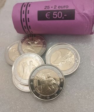 Moneda 2€ Conmemorativa Croacia 2025 Rey Tomislav