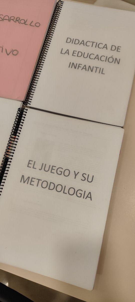 Temario FP Superior Técnico Educación infantil