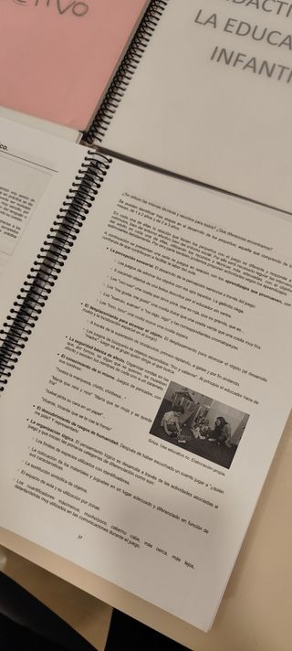 Temario FP Superior Técnico Educación infantil