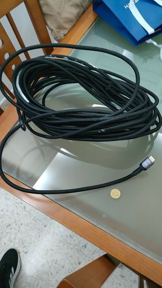 Cable HDMI 2.1 20m – 8K, 4K, HDR, Como nuevo