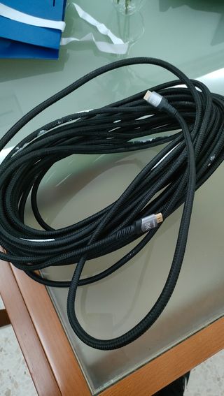Cable HDMI 2.1 20m – 8K, 4K, HDR, Como nuevo