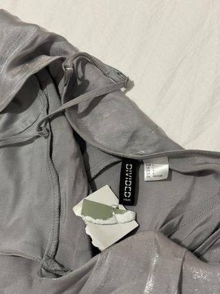 Vestito laminato nuovo H&M tg L